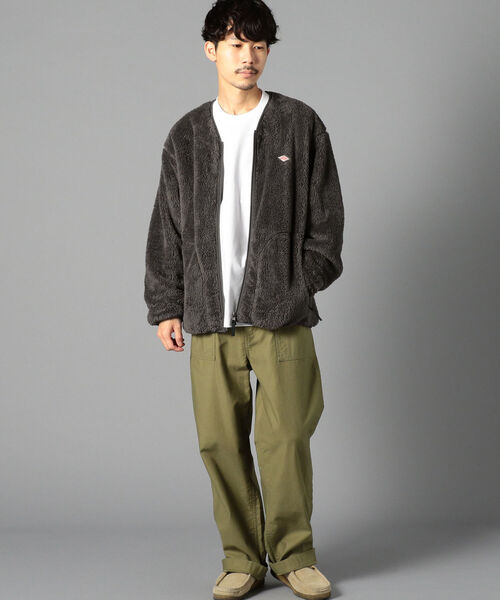 限定セールSALE カーディガン PayPayモール店 - 通販 - PayPayモール ハイパイル Vネックフリースカーディガン #DT-A0039 ZOZOTOWN 大得価人気SALE