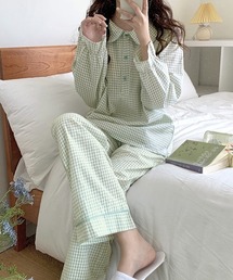 d.i.a. ルームウェア DAY CLOSET パジャマ ルームウェア レディース 大きな襟の