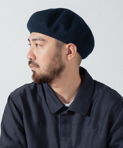 RACAL（ラカル） 帽子 ベレー帽 Cotton Thermo Knit Single Beret