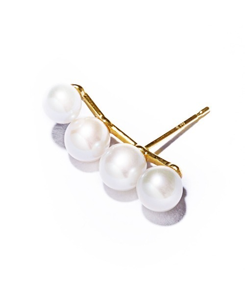ピアス 「les bon bon」dewdrop pierce BOB190  レディースの画像