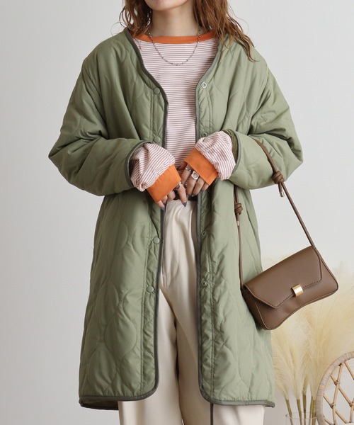 美品✨アドーア ライトボンディング ノーカラージャケット 春アウター F セール】 ボンディング麻ノーカラージャケット （テーラードジャケット