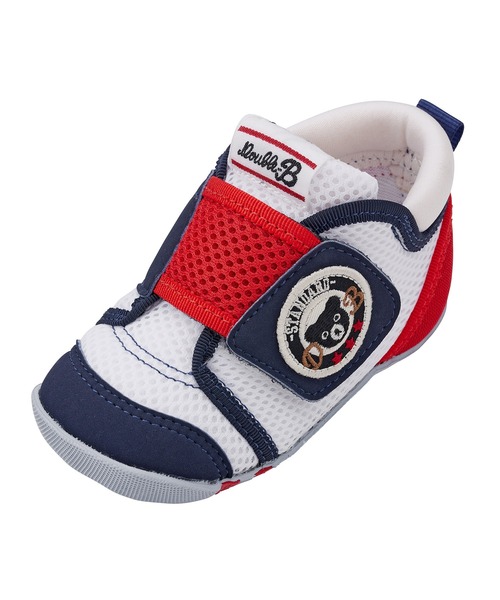即日発送 大人気ベビーシューズ ダブルラッセル　ファーストベビーシューズ 安全靴 ファスナー