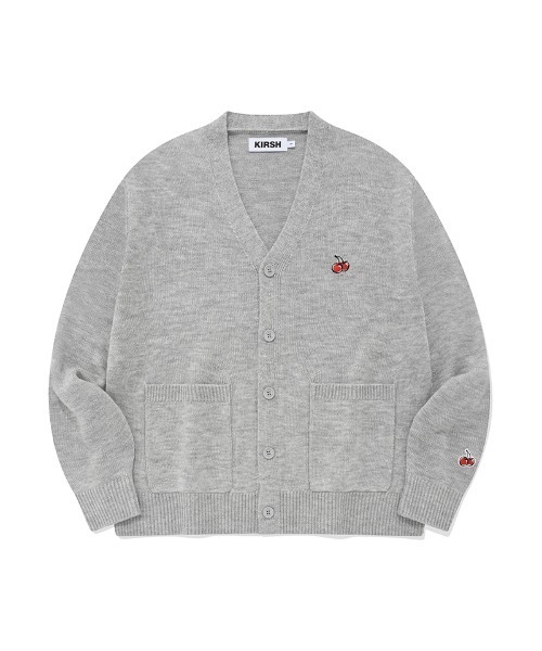 カーディガン KIRSH SMALL CHERRY V NECK CARDIGAN/キルシースモールチェリーVネックカーディガン レディース カーディガン KIRSH SMALL CHERRY V NECK CARDIGAN/キルシー