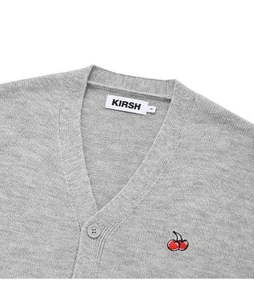 カーディガン KIRSH SMALL CHERRY V NECK CARDIGAN/キルシースモールチェリーVネックカーディガン レディース カーディガン KIRSH SMALL CHERRY V NECK CARDIGAN/キルシー