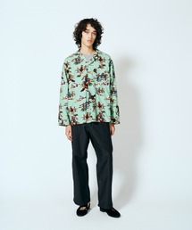ジャケット・アウター Cotton pajama shirt jacket 中古・古着通販】maison kinema (メゾン キネマ) Cotton pajama shirt