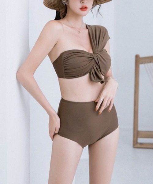新品未使用⭐︎ ワンショルダー ユナイテッドアローズ ビキニ 水着 水着 ワンショルダーデザインビキニ レディース : ZOZOTOWN