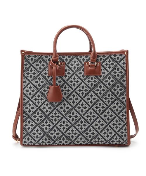 LAURA ASHLEY（ローラアシュレイ） トートバッグ ミスタージョーンズ柄 