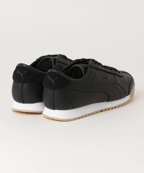 スニーカー PUMA プーマ ROMA LEATHER ローマ レザー 392432 01BLK | PUMA | 02