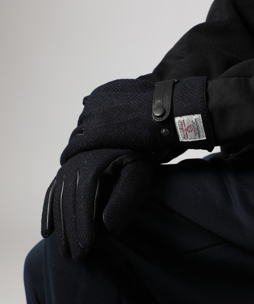 SETUP7（セットアップセブン） 手袋 「SETUP7」羊革xHARRIS 裏ボア