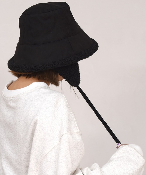DAY CLOSET 帽子 ハット 「2WAYリバーシブル」ボア フリース バケット