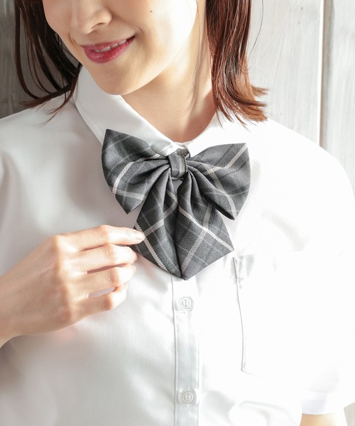 RONEPARC リボンネクタイ Ribbon rope tie (black)