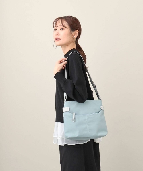 軽量]型押しコクーンシルエットショルダーバッグ(ショルダー