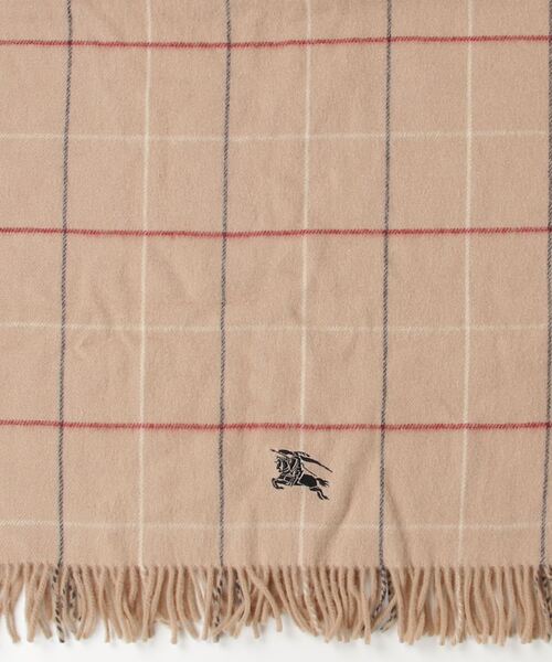 BURBERRY チェック柄ストール ベージュ系 BURBERRY チェック柄ストール
