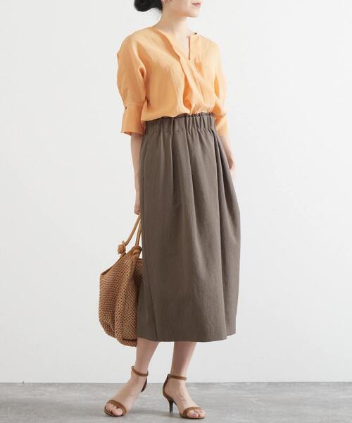 Liesse ブラウス シャツ スキッパードルマンブラウス レディース