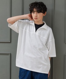 JAM & LINK tシャツ ハーフジップ 半袖Tシャツ キッズ 子供服