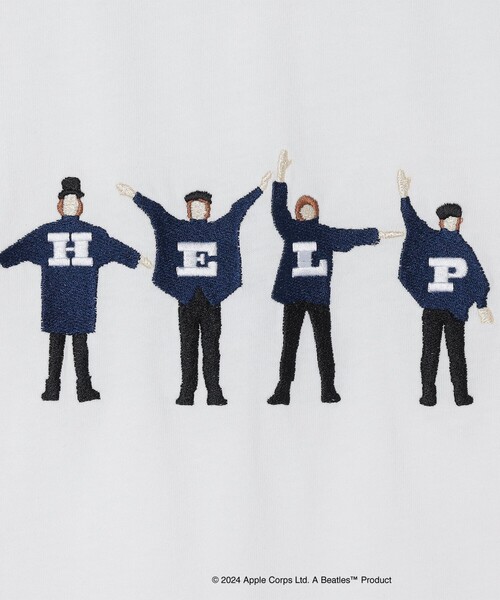 3【希少　ビートルズ　Tシャツ「Beatles For Sale」】Ships The Beatles tシャツ 「WEB限定」SHIPS: エンブロイダリー Tシャツ