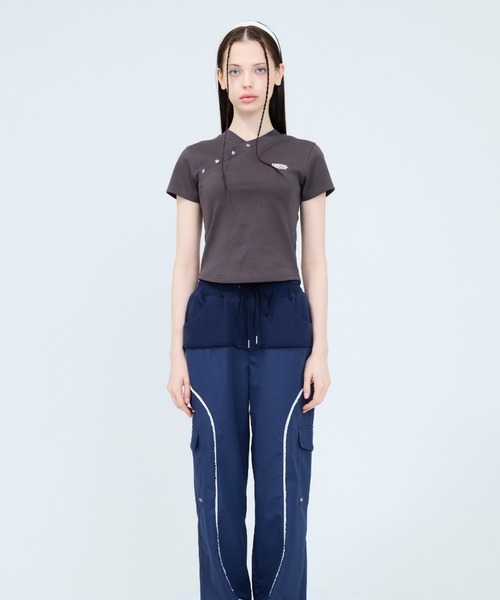 [LUVISTRUE]★24SS★韓国人気★RT V NECK TEE LUVISTRUE tシャツ RT V NECK TEE レディース : ZOZOTOWN Yahoo