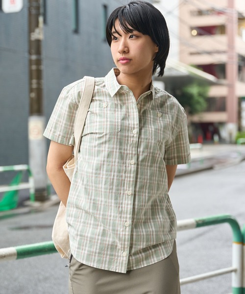 ブラウス シャツ Edith チェック ブラウス レディース Nudie Jeans ブラウス シャツ Edith チェック レディース