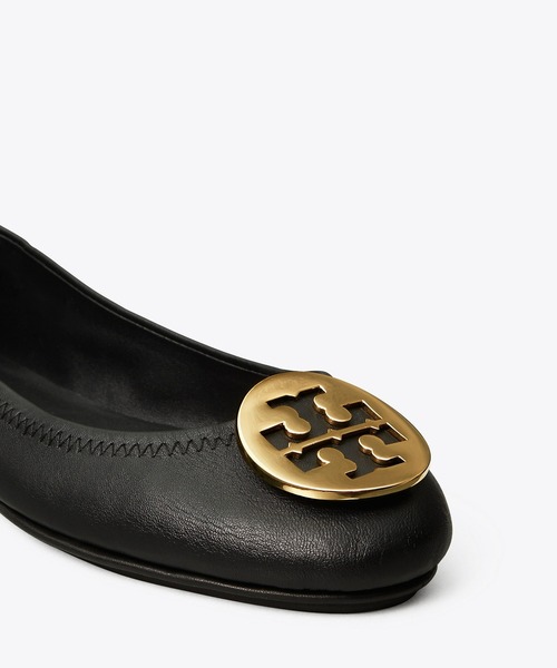 値下げトリーバーチミニートラベルバレーレザーパンプス TORY BURCH バレエシューズ パンプス ミニー トラベル バレエ