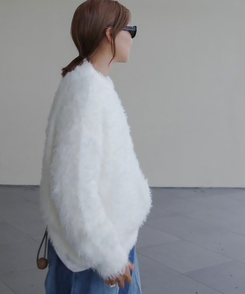HEILIS ニット セーター 「hideka select」フェザータッチプル