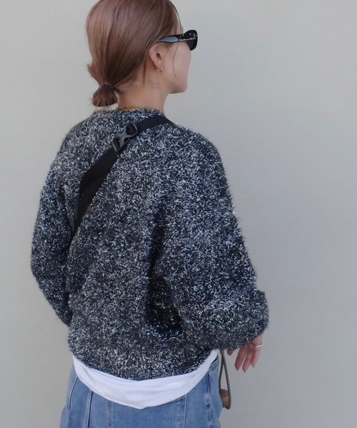 HEILIS ニット セーター 「hideka select」フェザータッチプル