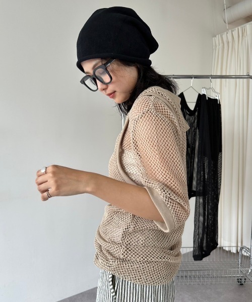 HANNE tシャツ 半袖 メッシュハーフスリーブTEE レディース : ZOZOTOWN