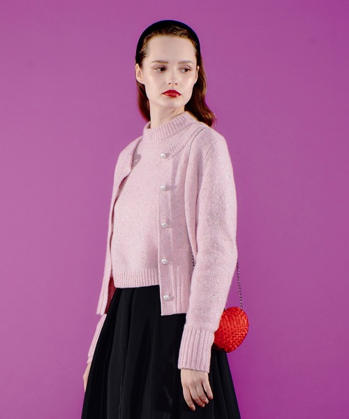 Loulou Willoughby ルルウィルビーアンサンブル紫サイズ2