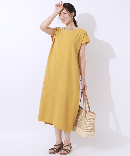 SHOO・LA・RUE ワンピース 「洗える」コクーンシルエット