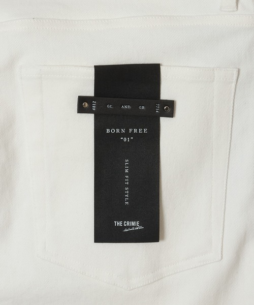 ジーンズ BORN FREE 1 SLIM STYLE STRETCH PANTS / BORN FREE スリム スタイル ツイル ストレッチ パンツ メンズ | CRIMIE | 05