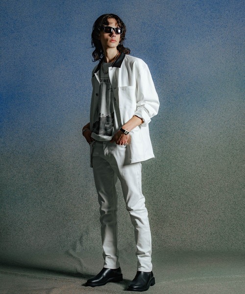 ジーンズ BORN FREE 1 SLIM STYLE STRETCH PANTS / BORN FREE スリム スタイル ツイル ストレッチ パンツ メンズ | CRIMIE | 06