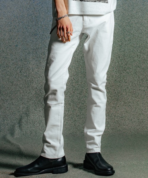 ジーンズ BORN FREE 1 SLIM STYLE STRETCH PANTS / BORN FREE スリム スタイル ツイル ストレッチ パンツ メンズ | CRIMIE | 02