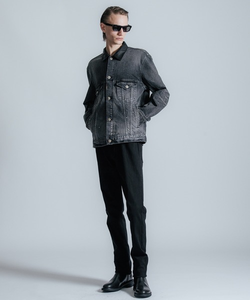 ジーンズ BORN FREE 1 SLIM STYLE STRETCH PANTS / BORN FREE スリム スタイル ツイル ストレッチ パンツ メンズ | CRIMIE | 16