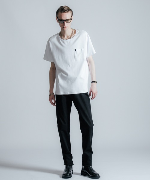 美品 CRIMIE クライミー BORNFREE ストレッチデニムパンツ M CRIMIE BORN FREE SLIM STRAIGHT SELVAGE STRETCH DENIM 6P PANTS