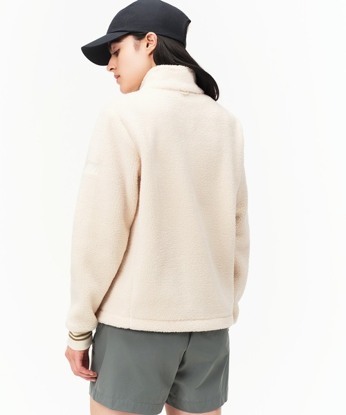 AIGLE（エーグル） ブルゾン アウター シェルパフリーススタンドカラー 