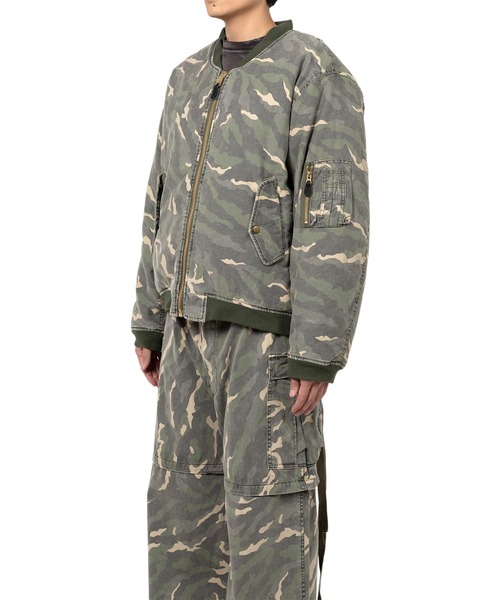 KAMIYA ma1 ma-1 Camouflage MA-1 メンズ : ZOZOTOWN Yahoo!店 - 通販