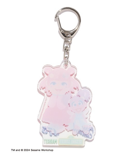 SESAME STREET（セサミストリート） キーホルダー 「ピンクがいっぱい