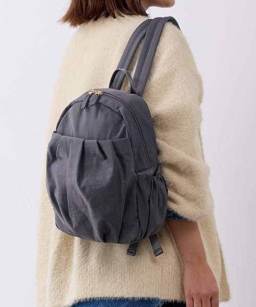 ミナペルホネン＊ circle ミニリュック＊ネイビー blumen リュック - minä perhonen