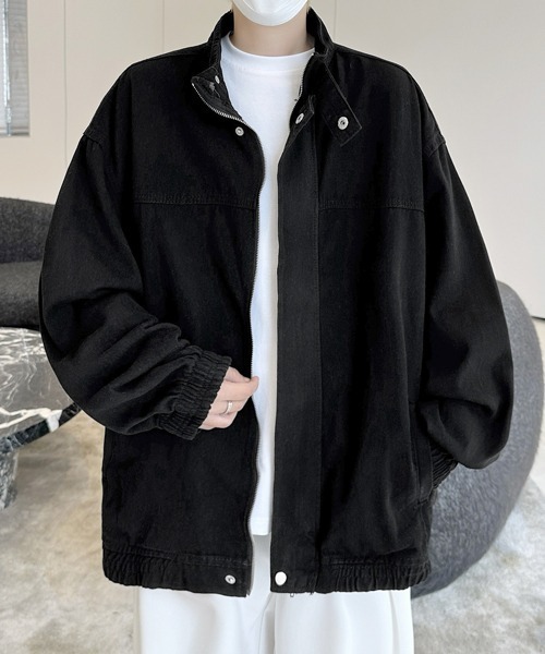  JEANS アウター Lサイズ SLY デニムジャケット gジャン 「セットアップ可」FRONT ZIP