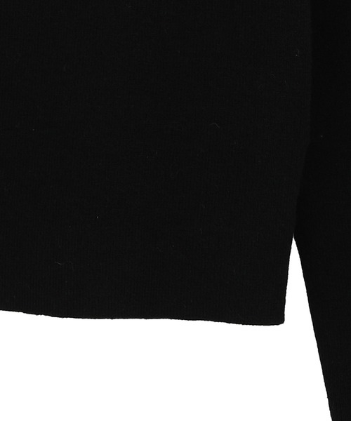 CLANE ZIP TURTLE KNIT TOPS サイズ2 CLANE/クラネ】ZIP UP TURTLE KNIT TOPS/ジップアップタートル