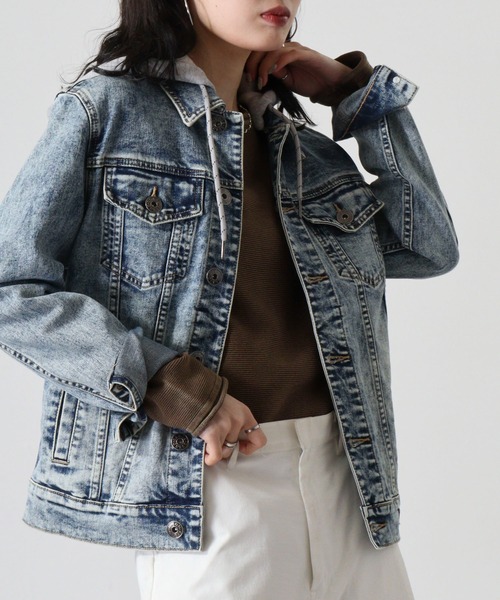 GUESS（ゲス） デニムジャケット gジャン GUESS HAROLD DENIM JACKET