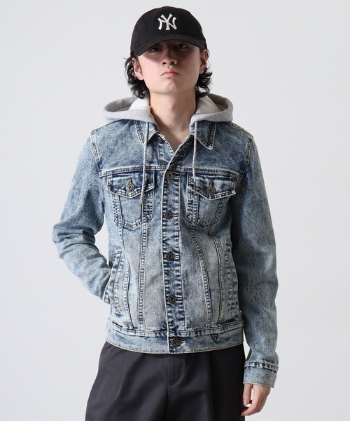 福袋安いいね半額ストア GUESS デニムジャケット gジャン HAROLD DENIM JACKET Gジャン ジャケット・アウター