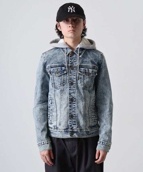 GUESS（ゲス） デニムジャケット gジャン GUESS HAROLD DENIM JACKET
