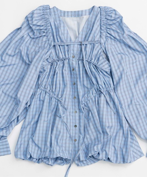 ブラウス シャツ Multiway Taffeta Blouse/マルチウェイタフタブラウス「MAISON SPECIAL/メゾンスペシャル」 レディ MAISON SPECIAL｜Multiway Taffeta Blouse | Rakuten Fashion