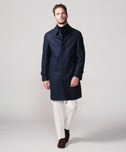 TOMORROWLAND（トゥモローランド） ステンカラーコート 46 ブラウン