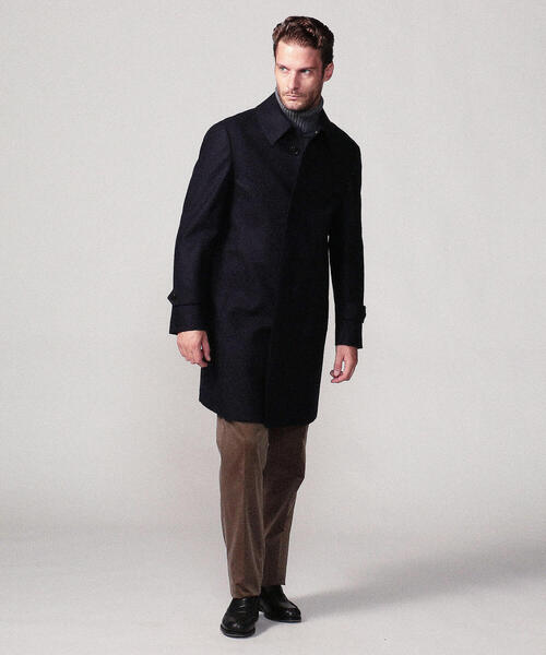 TOMORROWLAND（トゥモローランド） ステンカラーコート 46 ブラウン