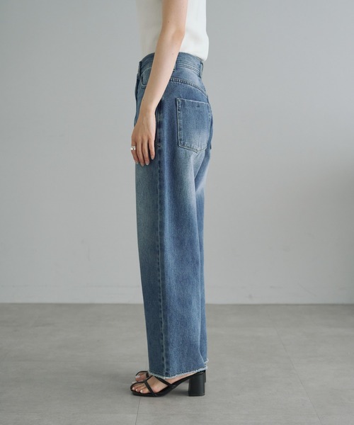 pual ce cin ジーンズ デニム デニムパンツ 縦ストレッチ足長