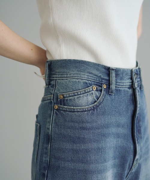 pual ce cin ジーンズ デニム デニムパンツ 縦ストレッチ足長