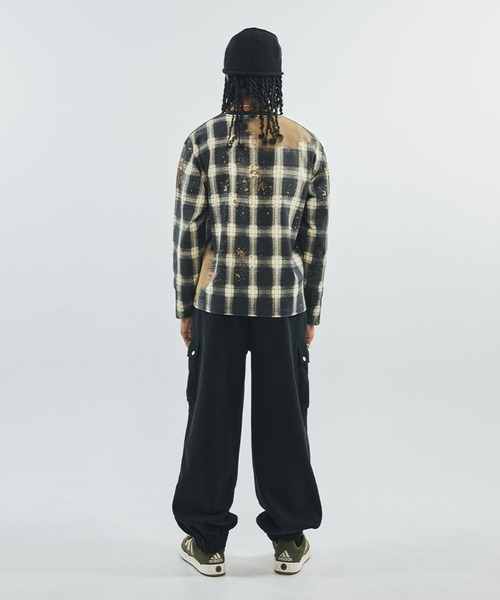 SUPPLIER tシャツ ロンT｜Print Check LS Tee｜SUPPLIER メンズ
