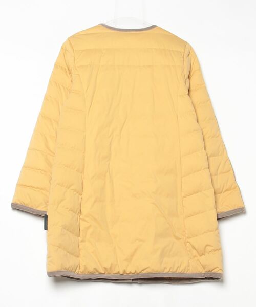 「YOSOOU」 ダウンコート 2 イエロー レディース_画像2