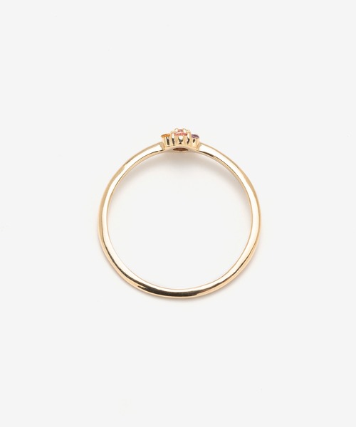 BLOOM（ブルーム） 指輪 リング K10 イエローゴールド マルチカラー